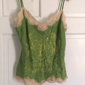 💚Vintage Pink Silk Cami💚